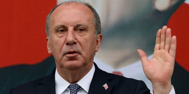 Muharrem nce'den altl masaya yeil k