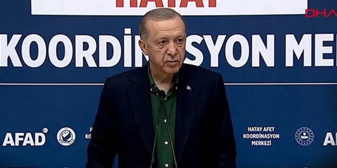 Erdoan: Trkiye, 6 ubat depremlerinin snamasndan alnnn akyla kmtr