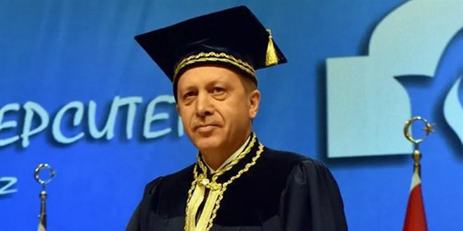 te Cumhurbakan Erdoan'n mezuniyet belgeleri!