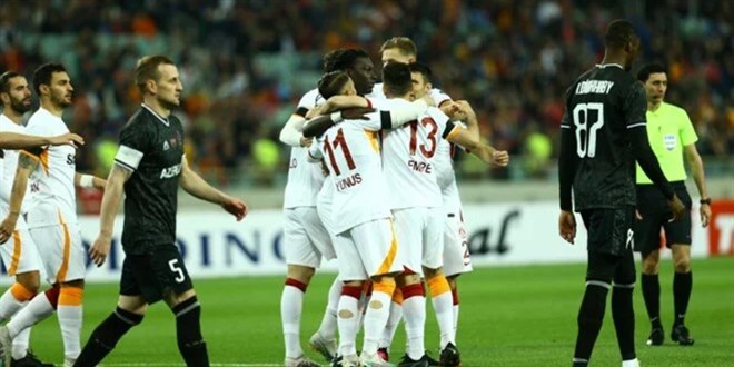 Bak'de kazanan Galatasaray