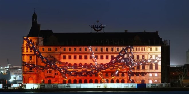 TPAO'dan 'Karadeniz Gaz Video Mapping Gsterisi' paylam