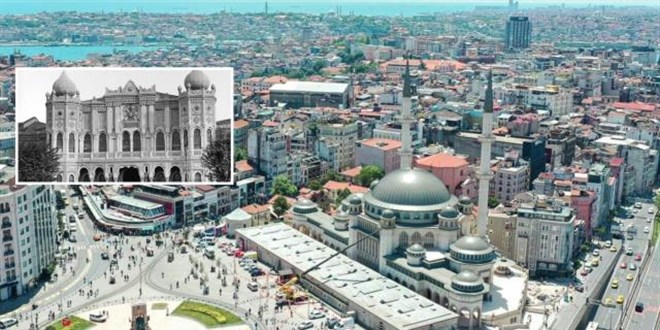 150 yllk mcadelenin eseri Taksim Camii