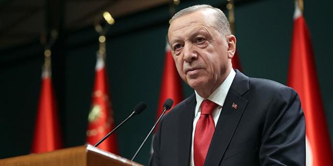 Cumhurbakan Erdoan'dan 1 Mays paylam