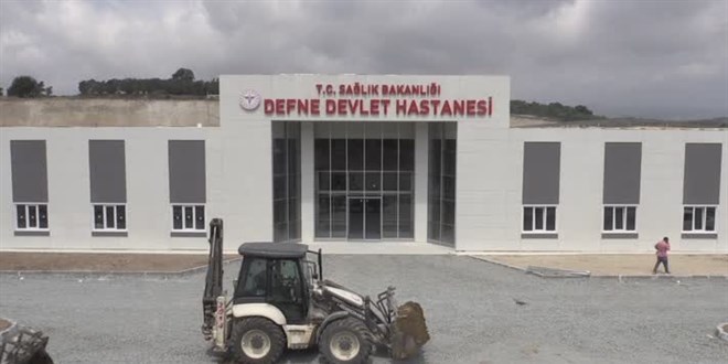 Yapmnda sona gelinen Defne Devlet Hastanesi 10 gne tamamlanacak