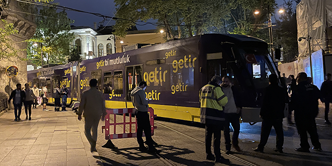 Kabata-Baclar tramvay raydan kt, seferler aksad