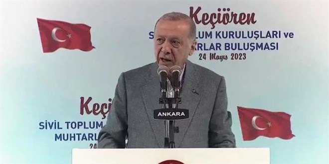 Erdoan: Bizim rakibimiz Kemal Kldarolu deil rehavettir