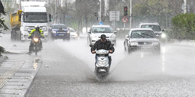 Meteoroloji'den gk grltl saanak uyars