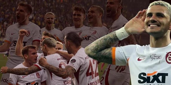 Sper Lig'de ampiyon Galatasaray