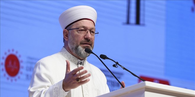 Diyanet leri Bakan Erba'tan vekaletle kurban kesimi aklamas