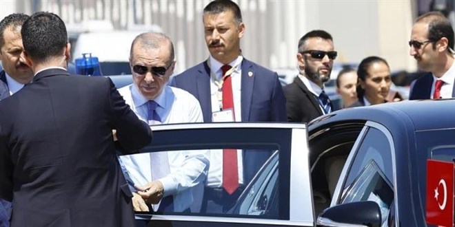 Cumhurbakan Erdoan, NATO Zirvesi iin Litvanya'ya gidiyor