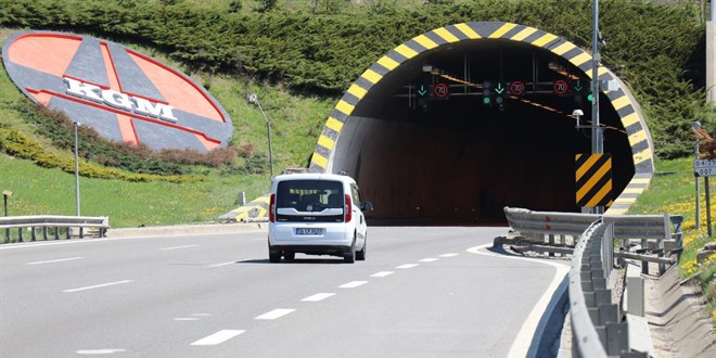 Bolu Da Tneli'nde 'heyelan' nlemi: 70 metre uzatlacak