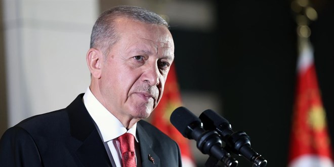 Erdoan: Deprem blgesinde yaayan kardelerimizi asla yalnz brakmadk