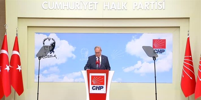 CHP Szcs ztrak, MYK toplantsna ilikin aklama yapt