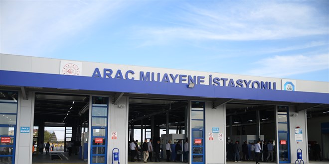 Trkiye'de 213 ara muayene istasyonu hizmet veriyor