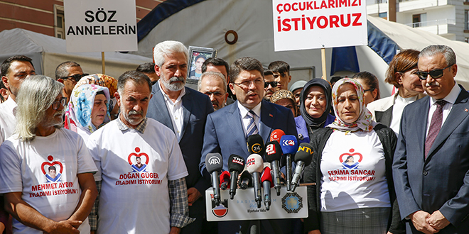 Adalet Bakan Ylmaz Tun, Diyarbakr annelerini ziyaret etti
