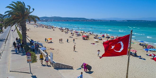 Trkiye'de turist bana ortalama harcama 1200 dolara kt