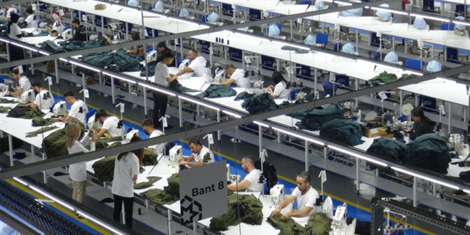 Belediyenin kurduu tekstil fabrikasnda rettii rnleri birok lkeye gnderiyor