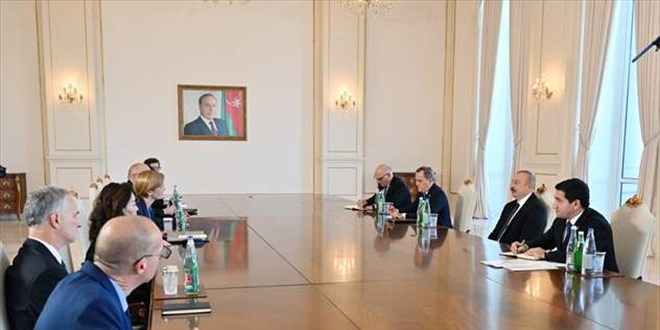 Aliyev, Karaba Ermenilerinin haklarnn gvence altna alnacan belirtti