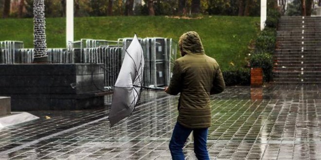 Meteoroloji'den kuvvetli ya uyars - Harital