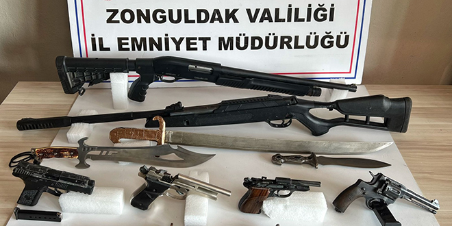 Zonguldak'ta 'Kafes' operasyonu kapsamnda 18 kii yakaland