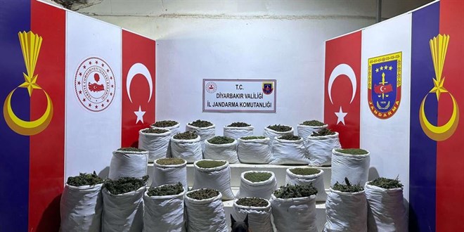 Uyuturucu operasyonunda 603 kilogram esrar ele geirildi