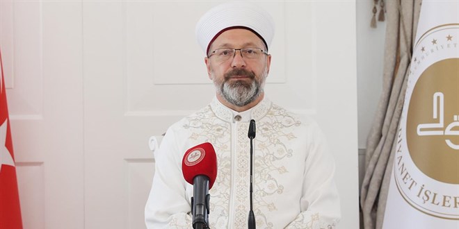 Diyanet leri Bakan Erba'tan 'boykot' ars