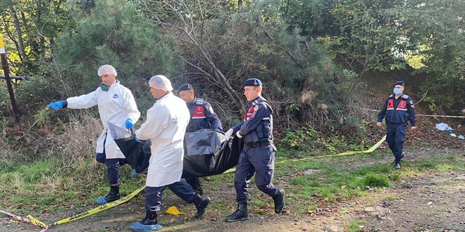 Zonguldak'ta ormanlk alanda yanm erkek cesedi bulundu