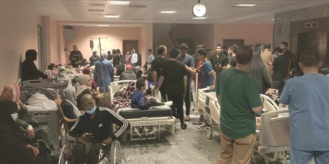 El-Ehli Baptist Hastanesi'nde yarallar kan kaybndan lyor