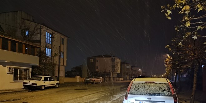 Marmara'da kar ya balad