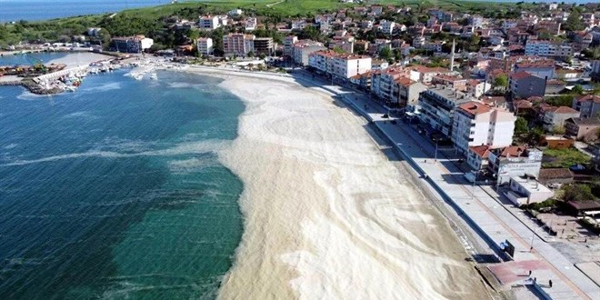 Marmara Denizi'nde tehlikeli snma