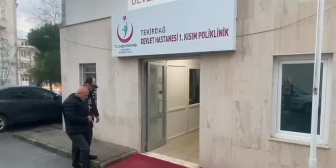 Tekirda merkezli 3 ildeki 'rvet' operasyonunda gzaltna alnan 8 pheli adliyeye sevk edildi