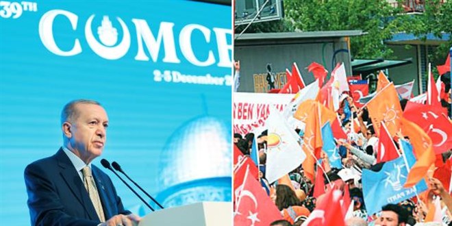 AK Parti ubatta mitinglere balyor: Slogan 'hep yeni hep ileri'