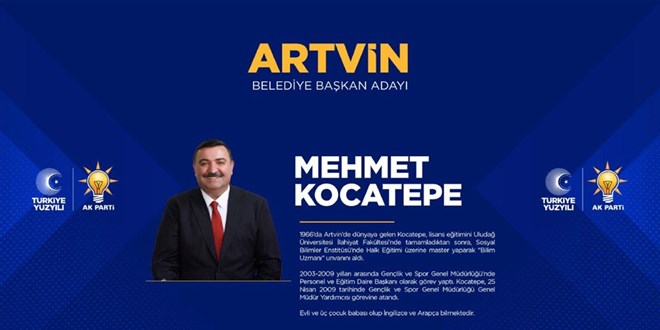 AK Parti Artvin Belediye Başkan Adayı Mehmet Kocatepe Kimdir ...