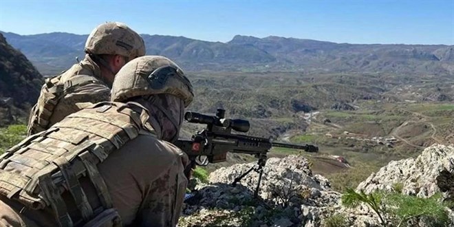 Bar Pnar blgesinde 9 PKK'l terrist etkisiz hale getirildi