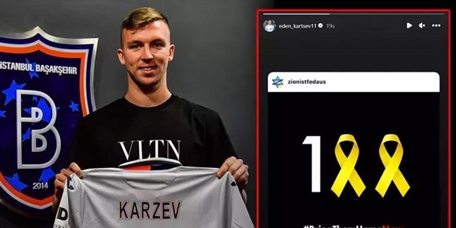 Baakehir, srailli futbolcu Eden Karzev'le ilgili kararn verdi