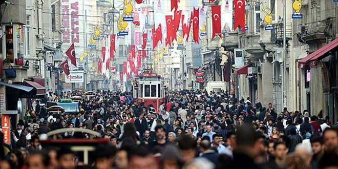 stanbul'un nfusu Cumhuriyet tarihinde 2. kez geriledi