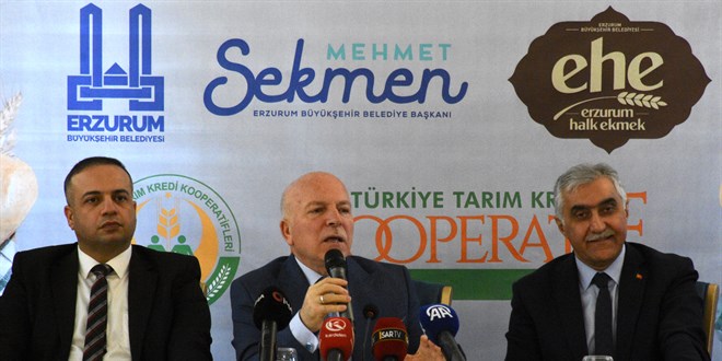 Erzurum'da ekmek 4 liradan satlacak