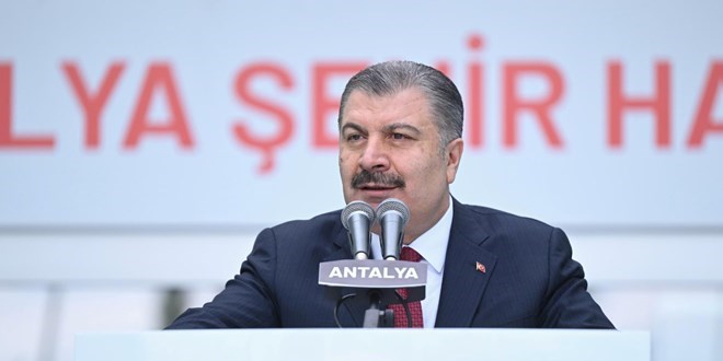 Bakan Koca'dan Antalya ehir Hastanesi paylam: Hayrl olsun