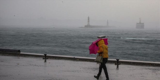 Meteorolojiden bat kesimleri iin frtna uyars