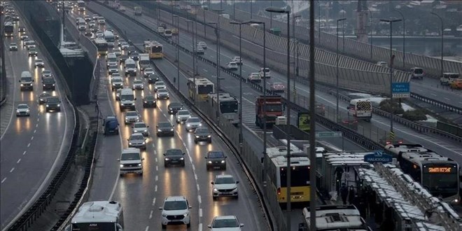 Motorlu kara tatlarnca 2022'de 344 milyar kilometre yol katedildi