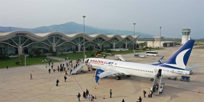 Hatay Havaliman'nda uular yeniden balad