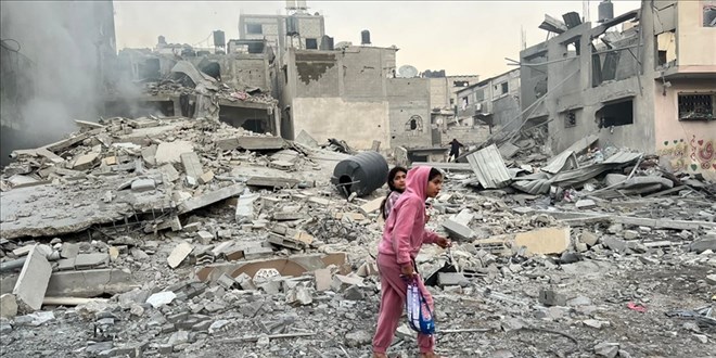 Gazze'de can kayb 35 bin 984'e ykseldi