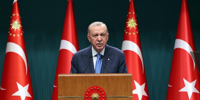 Cumhurbakan Erdoan'dan Mersin'deki kaza iin taziye mesaj