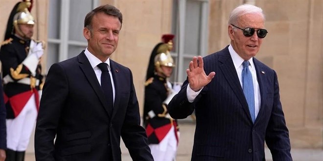 Biden ve Macron'dan yzlerce Filistinlinin ldrld operasyona destek
