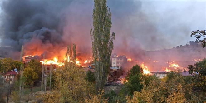 Kastamonu Valisinden ky yangnna dair aklama