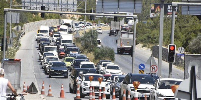 Bodrum'a son 3 gnde 175 bin ara giri yapt