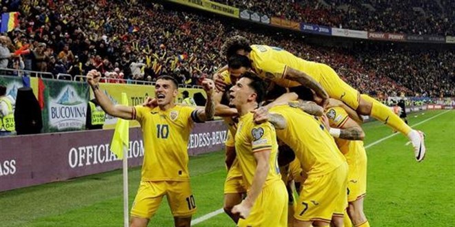 Romanya, EURO 2024'te karlat Ukrayna'y farkl geti