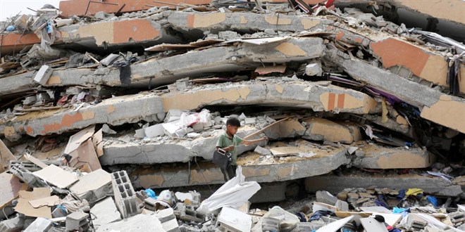 Gazze'de can kayb 37 bin 877'ye kt
