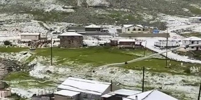 Ovit Yaylas'na Haziran aynda kar srprizi