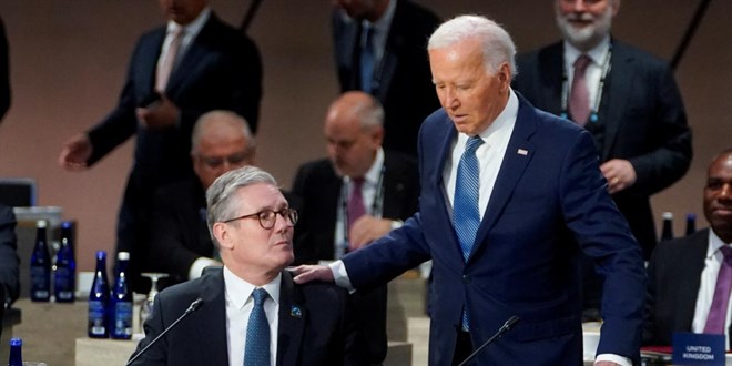 Biden NATO zirvesinde 'salk' snavndan geiyor